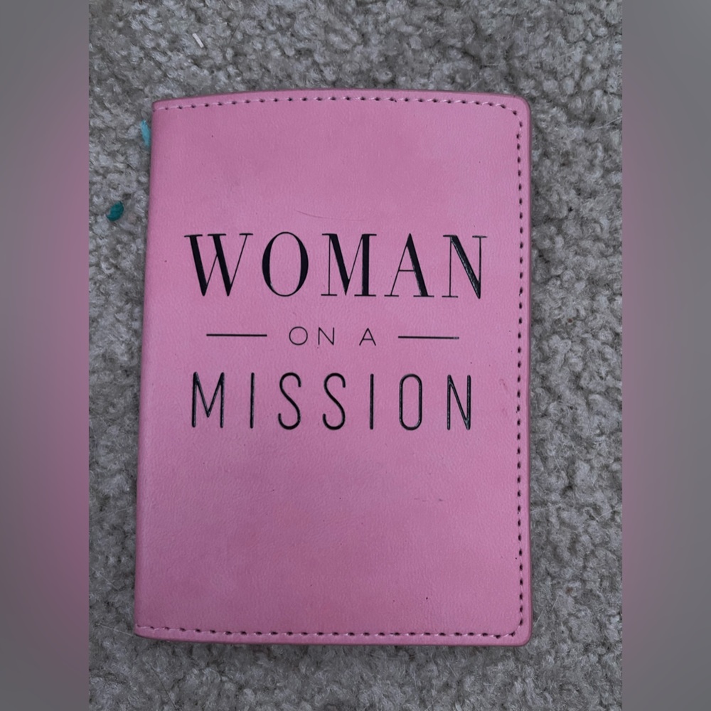 Pink Passport Cover